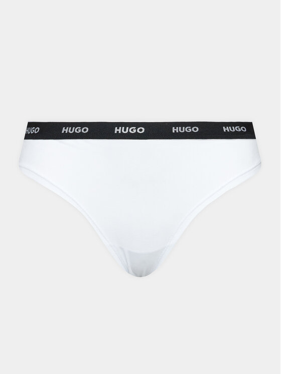 HUGO Hugo Klasične spodnje hlačke 50510624 Bela