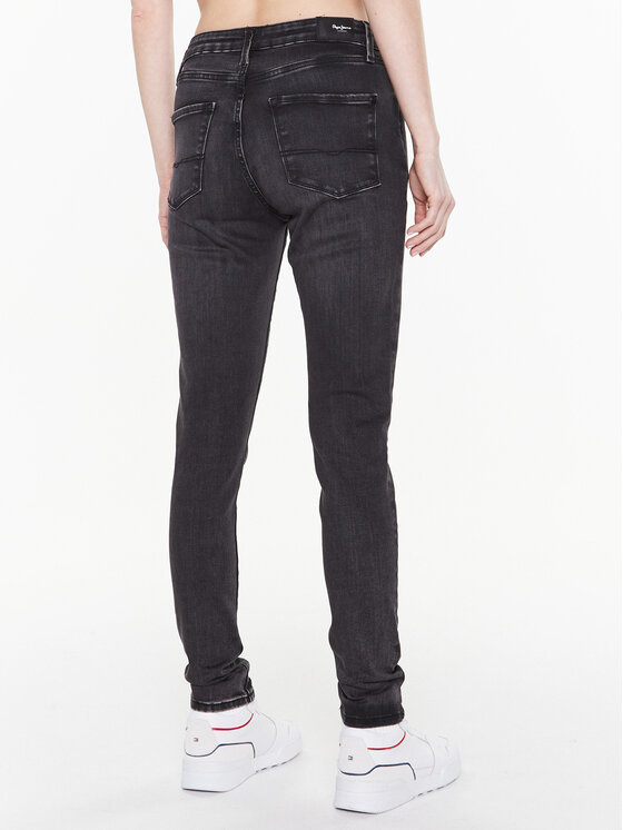 Pepe Jeans Pepe Jeans Džinsi Regent PL204171 Melns Skinny Fit