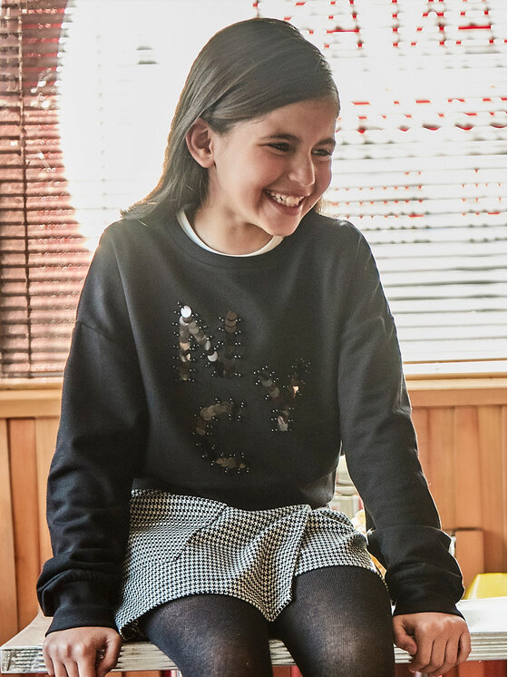 Mayoral Mayoral Sweatshirt 7472 Schwarz Regular Fit