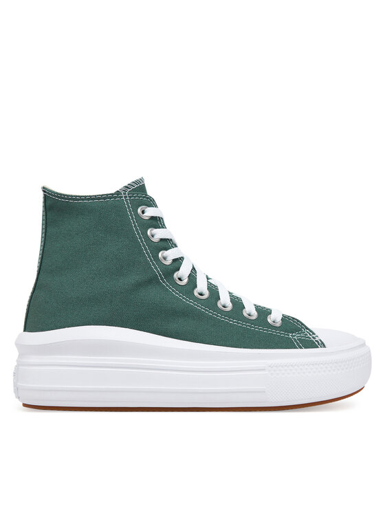 Converse Converse Trampki Chuck Taylor All Star Move Platform A10664C Zielony