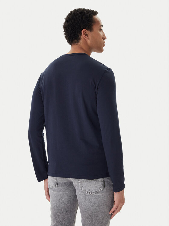 Emporio Armani Underwear Emporio Armani Underwear Longsleeve EM000382 AF10800 UB102 Cиній Slim Fit