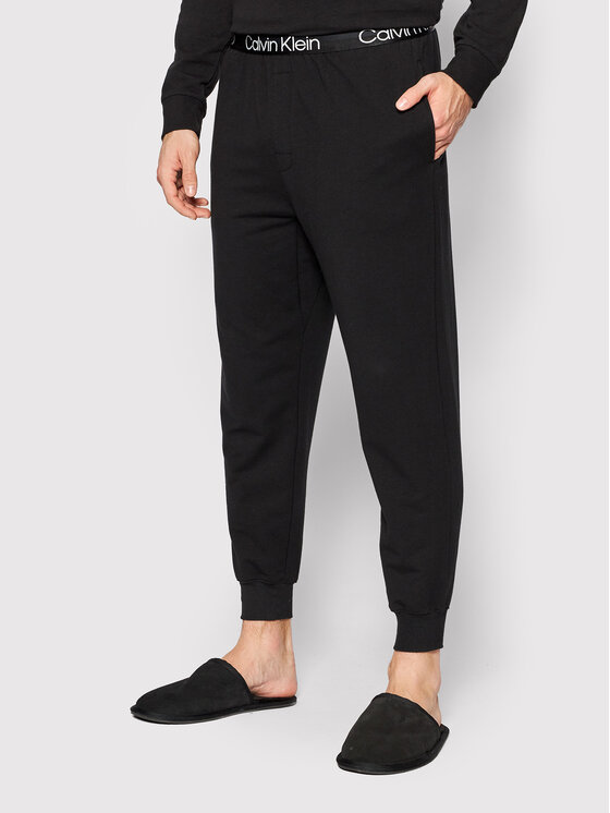 Calvin Klein Underwear Spodnji del pižame 000NM2175E Črna