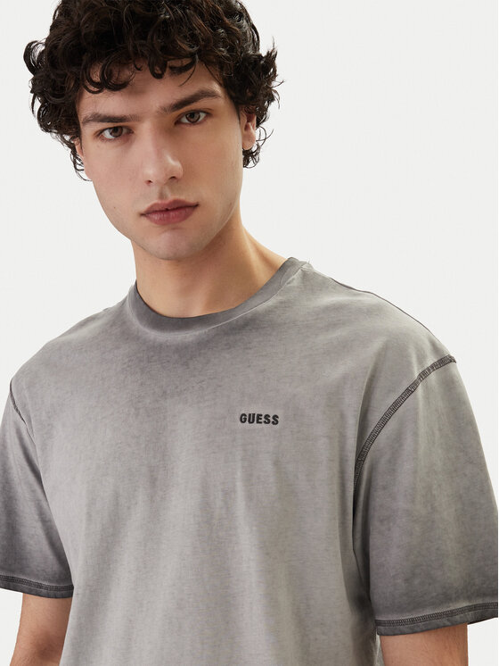 Guess Guess T-Shirt M6GI26 K3246 Szary Regular Fit