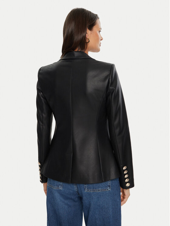 Marciano Guess Marciano Guess Bleizers 4YGN14 7114A Melns Regular Fit