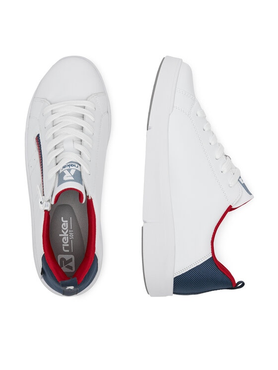 Rieker Revolution Lifestyle Rieker Revolution Lifestyle Sneakersy 41906-80 Biały