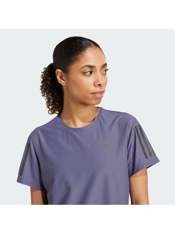 adidas adidas Koszulka techniczna 126455 Fioletowy Regular Fit