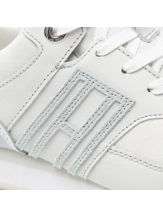 Tommy Hilfiger Tommy Hilfiger Sneakers Th W Undyed Runner FW0FW06488 Grigio