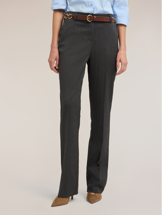 Motivi Motivi Spodnie materiałowe P0ASQ005200N0S3 Szary Regular Fit