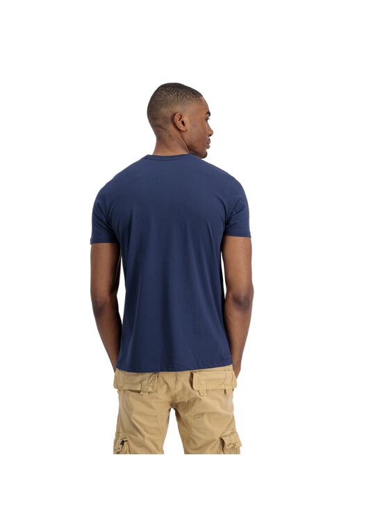 Alpha Industries Alpha Industries Tričko AI.188505-435-S Tmavomodrá Basic Fit