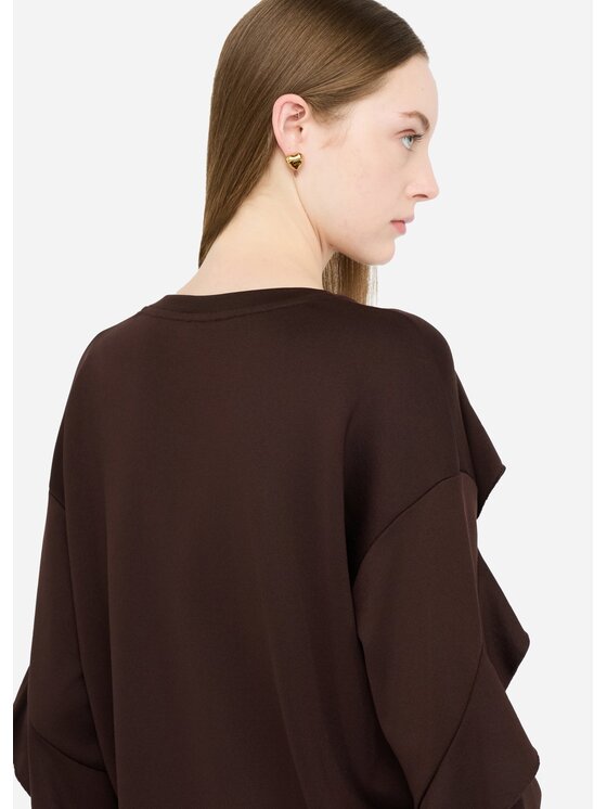 Liu Jo Liu Jo Felpa TF5104F077890915 Marrone Regular Fit