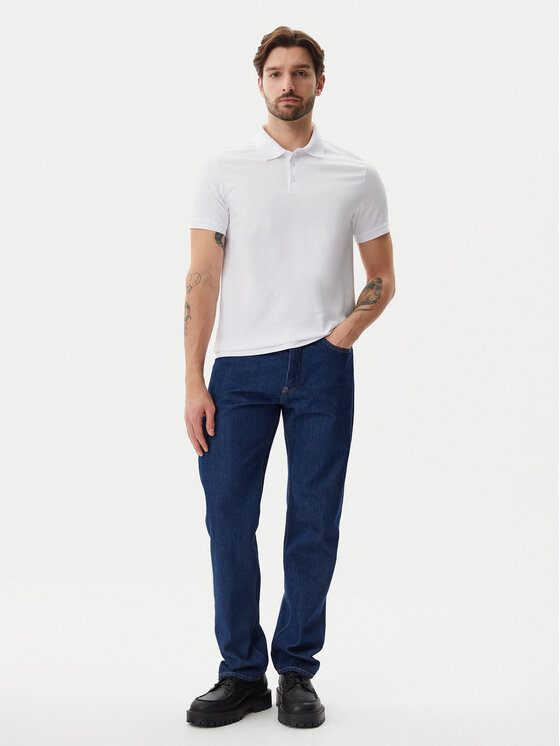 Calvin Klein Jeans Calvin Klein Jeans Polokošile LV040HM281 Bílá Regular Fit