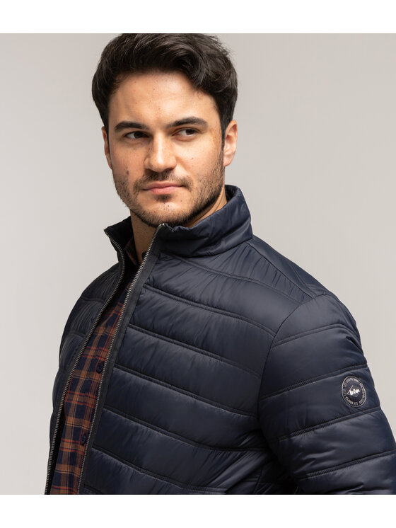 Lee Cooper Lee Cooper Kurtka puchowa MASON 1000 Granatowy Regular Fit