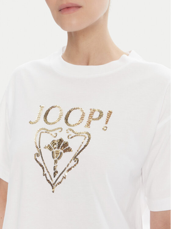 JOOP! JOOP! T-Shirt 58 253JE58Tomma 30047768 Biały Regular Fit