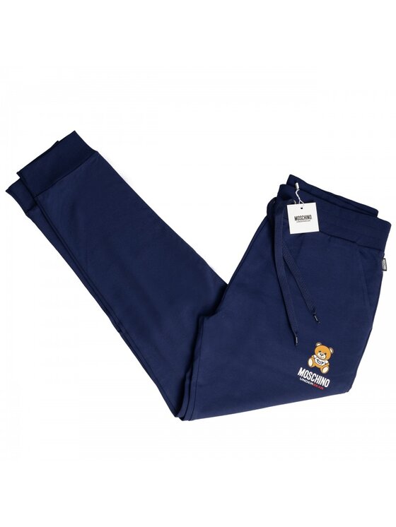 MOSCHINO MOSCHINO Teplákové nohavice V1A6886 4409 0290 Tmavomodrá Regular Fit