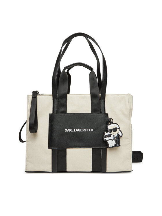 Dětská Přebalovací taška Karl Lagerfeld Kids, Barva: Écru, Z30557