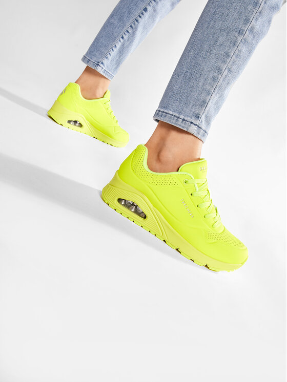 Skechers Skechers Sneakersy Night Shades 73667/NYEL Žltá