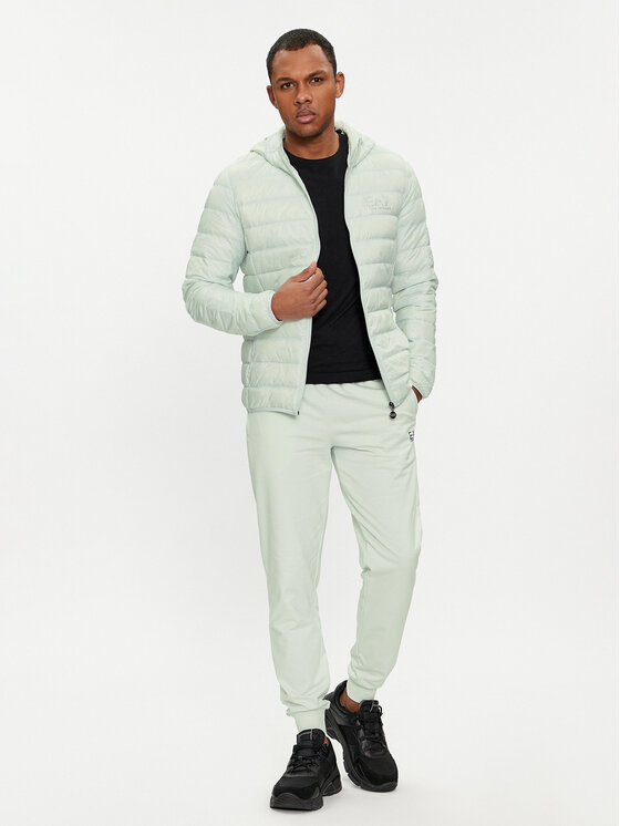 EA7 Emporio Armani EA7 Emporio Armani Kurtka puchowa 8NPB02 PN29Z 1133 Zielony Regular Fit