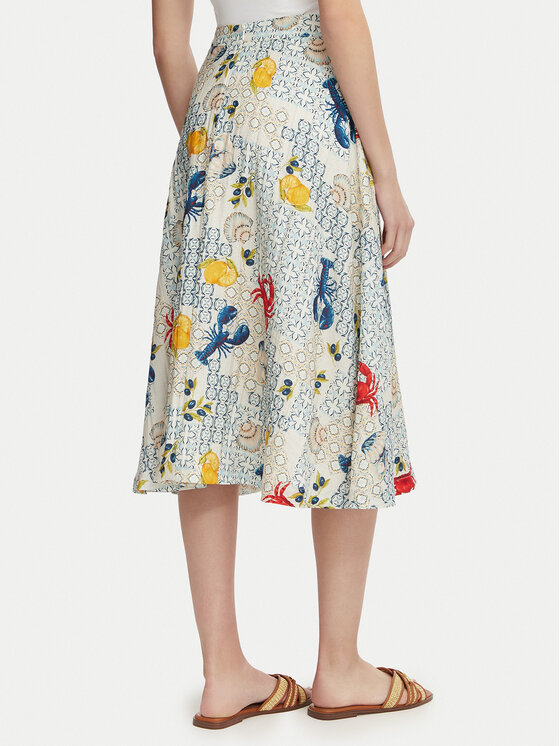 Vero Moda Vero Moda Gonna Valentina 10351012 Beige chiaro A-Line Fit