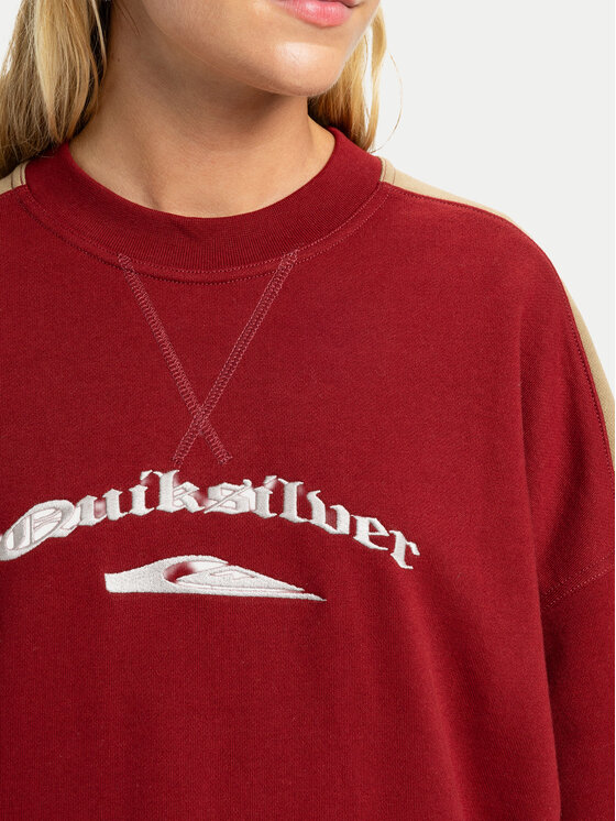 Quiksilver Quiksilver Džemperis Mercury Block EQWFT03202 Raudona Boxy Fit