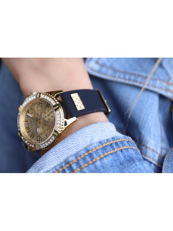 Guess Guess Hodinky W1160L1 Čierna