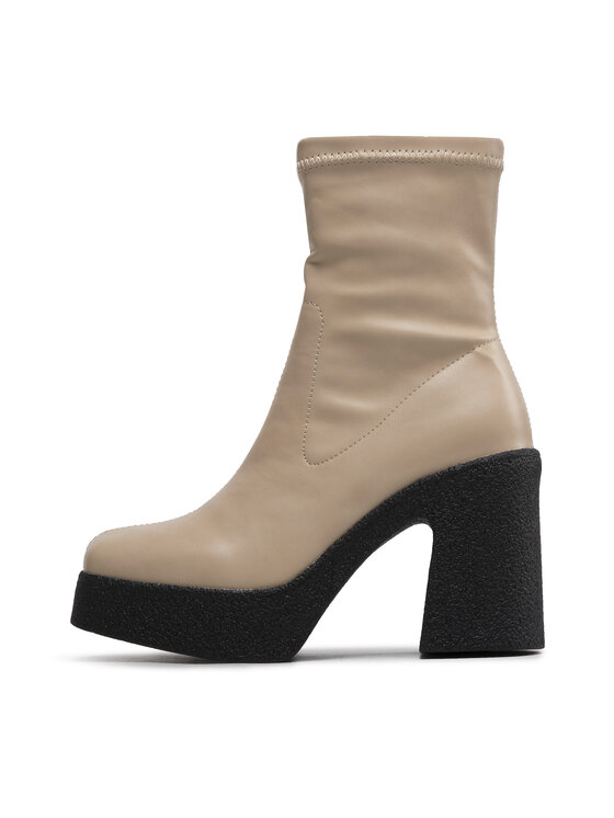 DeeZee DeeZee Botine ZAL96063T-3 Bej