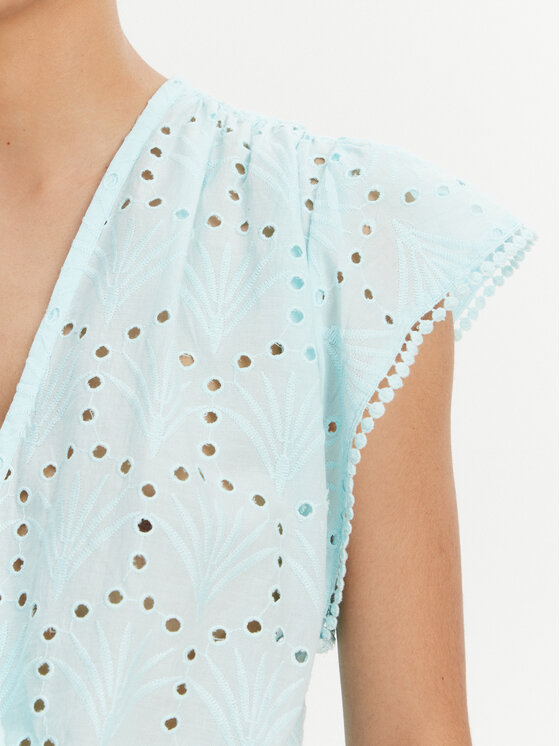 Melissa Odabash Melissa Odabash Strandkleid Jess Himmelblau Regular Fit