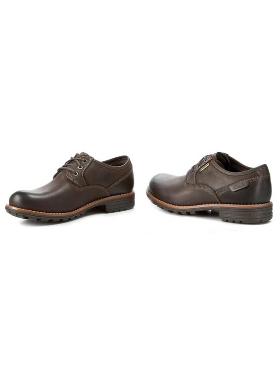 Clarks P buty Midford Lo GTX 203519437 Br zowy