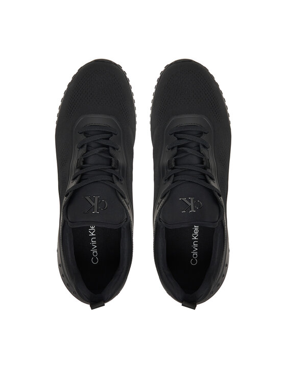 Calvin Klein Calvin Klein Snīkeri Eva Runner Sock Mix YM0YM01386 Melns