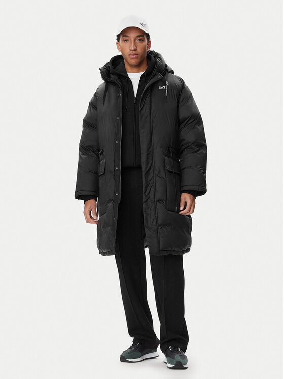 EA7 Emporio Armani EA7 Emporio Armani Kurtka zimowa 6DPL01 PNGAZ 1200 Czarny Regular Fit