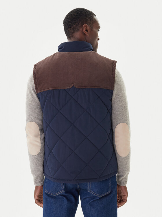 Hunter Hunter Vestă elegantă Tranent HARM0002252 Bleumarin Regular Fit