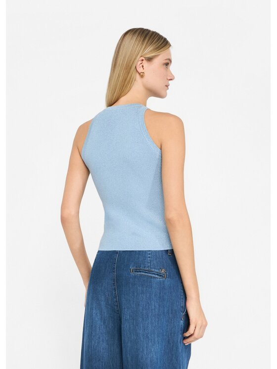 Liu Jo Liu Jo Maglione UF5277MA76QA4075 Celeste Slim Fit