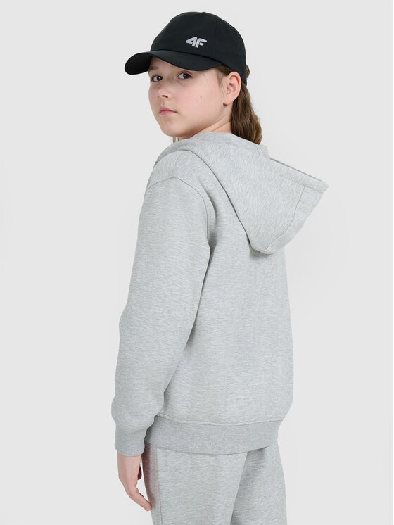 4F 4F Μπλούζα 4FJWMM00TSWSF1861-25M Γκρι Regular Fit
