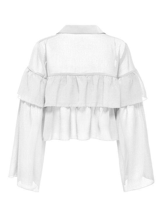 ONLY ONLY Bluzka Suzzi 15360661 Biały Regular Fit