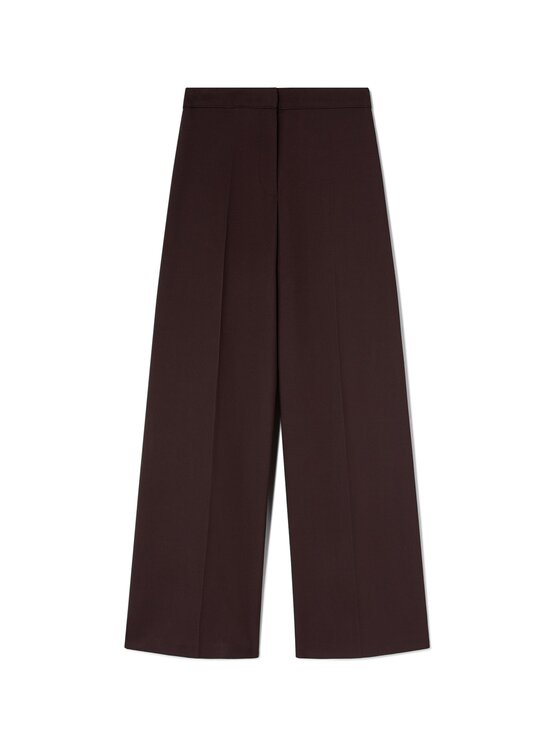 Motivi Motivi Pantaloni di tessuto P04HQ004808N022 Marrone Over Fit