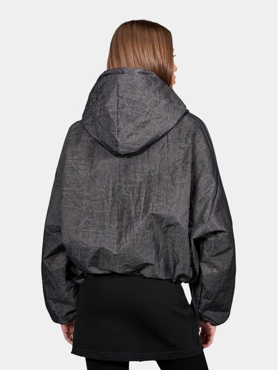 MADE BY SOCIETY MADE BY SOCIETY Kurtka anorak Greyfall - J27730 Szary Basic Fit