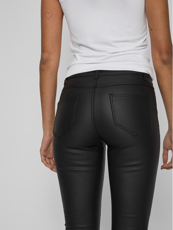 Vila Vila Stoffhose Commit 14036194 Schwarz Skinny Fit