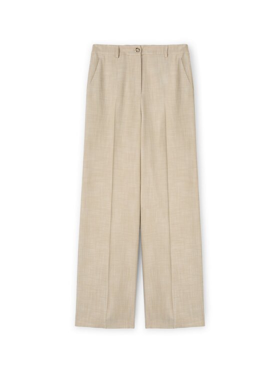 Motivi Motivi Pantaloni di tessuto P255Q103900N002 Écru Over Fit