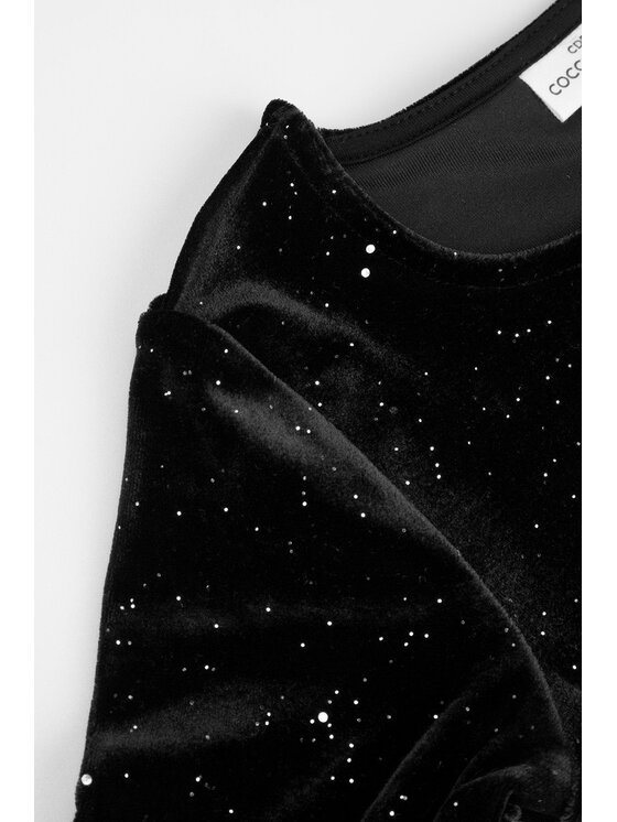 Coccodrillo Coccodrillo Body dziecięce ZC5112201EPG-021 Czarny Regular Fit