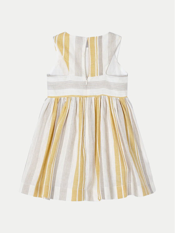 Mayoral Mayoral Літня сукня 3925 Жовтий Regular Fit