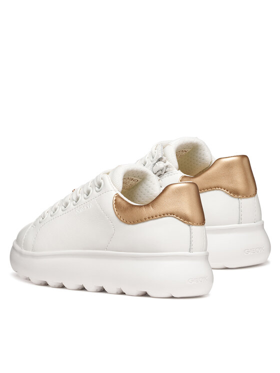 Geox Geox Sneakersy J Puffypop Girl J65MRA 00085 C1Z8W S Biela