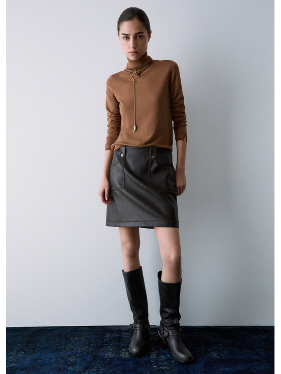 Liu Jo Liu Jo Maglione WF6013MS49I81020 Beige Regular Fit