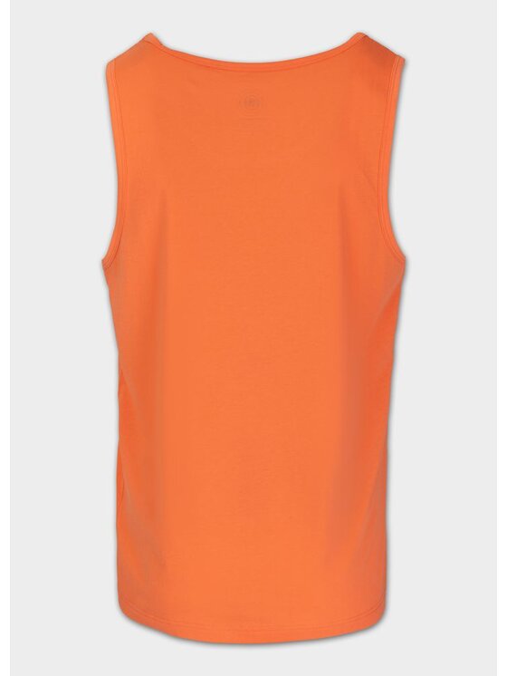 PITBULL PITBULL Tank top Tank Top męski Coolmax SCOTT L Pomarańczowy Regular Fit