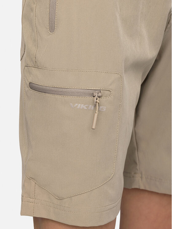 Viking Viking Szorty Sumatra Lady Beżowy Regular Fit