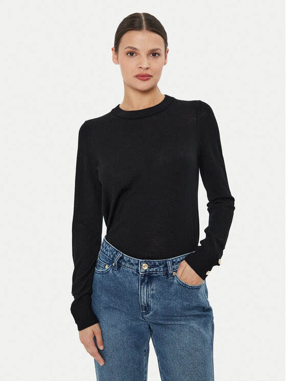 MICHAEL Michael Kors MICHAEL Michael Kors Pullover MS460XH4VR Schwarz Regular Fit