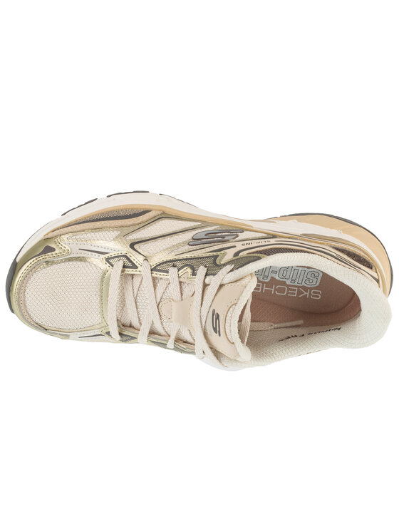 Skechers Skechers Sneakersy Slip-Ins: Stamina Sport Beżowy