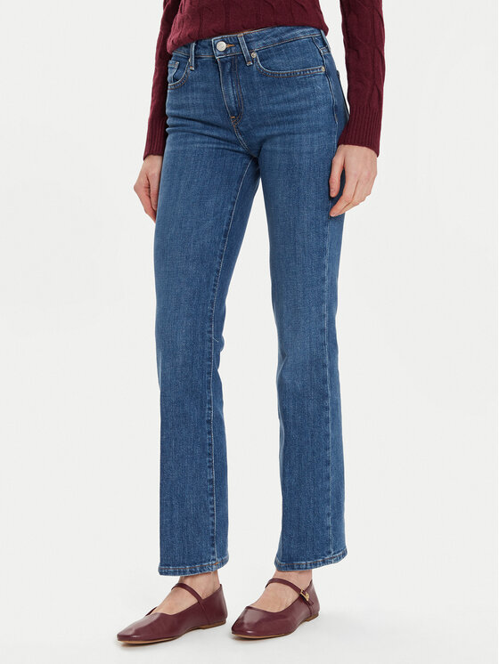 Tommy Hilfiger Tommy Hilfiger Blugi WW0WW45009 Albastru Bootcut Fit
