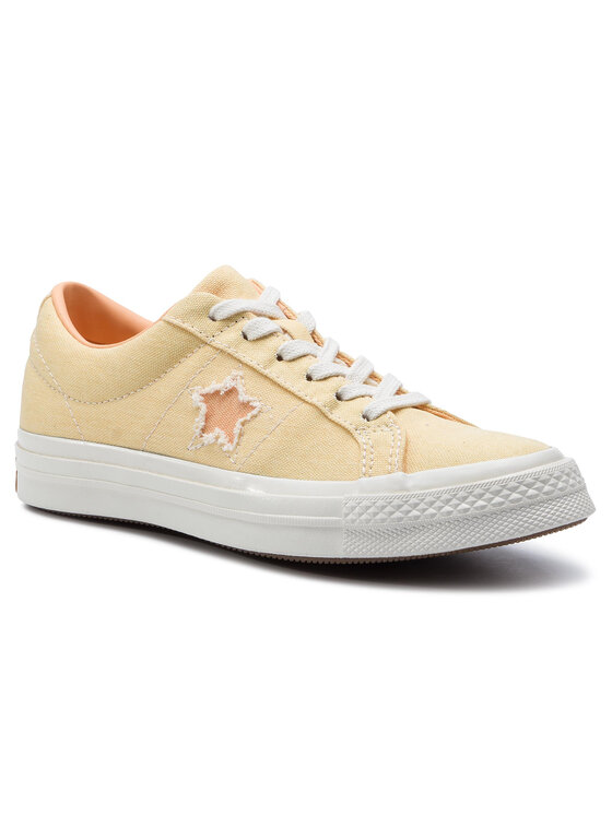 Converse one star donna giallo online