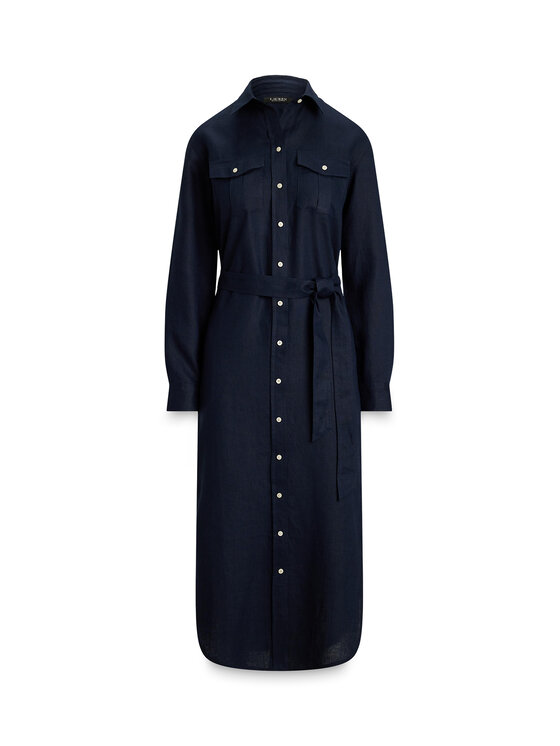LAUREN RALPH LAUREN LAUREN RALPH LAUREN Košilové šaty 200P13684002 Tmavomodrá Regular Fit