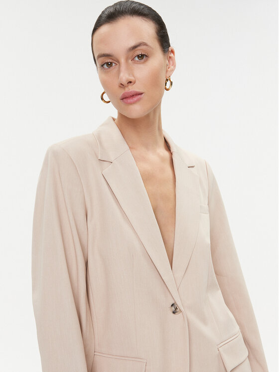 Vila Vila Sakko 14088013 Beige Regular Fit