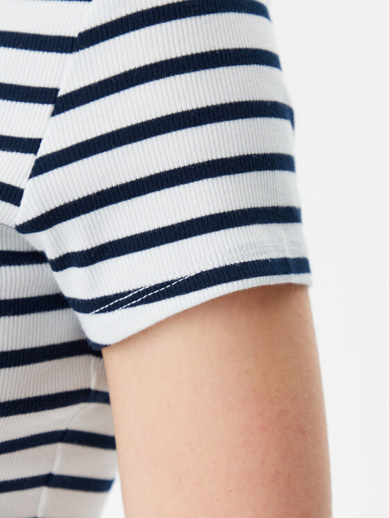 Tommy Jeans Tommy Jeans T-shirt Essential DW0DW17383 Tamnoplava Slim Fit
